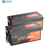 12V 280Ah LiFePO4 batterie au lithium à basse température protection avec 200A bms, Max. 3584Wh, solaire et éolienne, pour Stockage avec Panneau