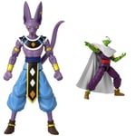 BANDAI Dragon Ball Dragon Stars Figures Beerus V2 Beerus Action Figure | 17cm Articulated Figure & Dragon Ball Dragon Stars Figures Superhero Piccolo Superhero Piccolo Action Figure