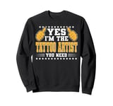 Retro Profession I'm The Tattoo Artist Sweatshirt