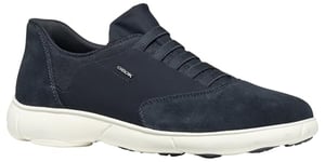 Geox Homme U Nebula 2.0 E Basket, Bleu Marine, 42 EU