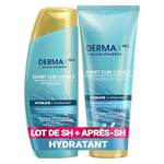 DERMAxPRO by Head & Shoulders HYDRATE Shampoing Et Après-Shampoing Antipelliculaires Hydratants Pour Cheveux Et Cuir Chevelu Secs - Au Lait de Coco, À l’Aloe Vera Et À la Vitamine E