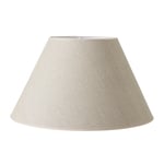 Wikholm Form - Cono Lampskärm Linne L - Beige - Lampskärmar