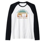 Please Be Patient With Me I'm From The 1900s Vintage Retro Raglan Baseball Tee