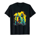 Cool Gym Bench Press Workout T-Shirt