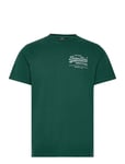 Superdry Classic Vl Heritage Chest Tee Grön