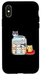 Coque pour iPhone X/XS Cat Antidepressant Serotonin Booster T-Shirt.