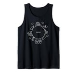 Yosemite Tiny Planet with National Park Wildlife & Mountains Tank Top