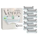 Gillette Venus Pour La Peau Et Les Poils Pubiens, Recharges De Lames De Rasoir x10