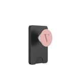 Lettre V Monogramme Nom Initiale V Rose Marron Cadeau pour elle PopSockets PopWallet pour MagSafe