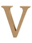 Creativ Company Letter V MDF 13cm 1pc.