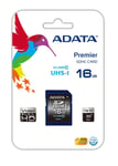 A-DATA – ADATA 16GB SDHC UHS-I Class10 (ASDH16GUICL10-R)