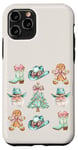 iPhone 11 Pro Western Turquoise Christmas Tree Santa Cowboy Boot Hat Bow Case