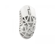 WLMouse Beast X Mini Pro - Milky White [Omron Opticals] - Side Slits