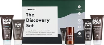 ManCave Discovery Gift Set - 6 Natural Grooming Essentials - For Men