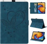 Coque Galaxy Tab A7 10.4 Pouces Étui De Cuir Pu Avec Fonction Support Et Sommeil/Réveil Auto Housse De Protection Tablette Pour Samsung Galaxy Tab A7 2020 Sm-T500/T505,Bleu