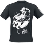 ABYstyle - ONE Piece - Tshirt - ACE - Men - Black L Black