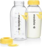 Medela Breast Milk Storage Bottles - Bpa-Free - Pack of 2 X 250 Ml