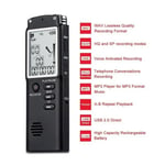 Enregistreur Vocal 32 Go Usb Dictaphone Professionnel Enregistreur Vocal Audio Numérique Avec Lecteur Mp3 Wav