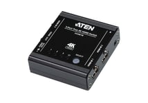 ATEN – 3-Port True HDMI Switch with IR Control and Pass-Through (VS381B-AT)