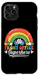 Coque pour iPhone 11 Pro Rainbow Stars, super héros du front office