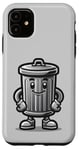 iPhone 11 Garbage Trash Can Cartoon Character Design Case