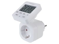 Greenblue Time Switch - Digital Timer, Max. Load 16A, Ip20, Gb605 E