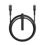 Nomad Kevlar Kabel USB-C -> Lightning 1.5m Svart