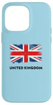 Coque pour iPhone 14 Pro Max Drapeau United Kingdom Angleterre Union Jack