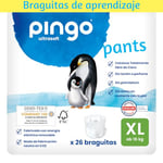 Pingo Pañales Couches - Culotte écologiques taille 6 26 unités