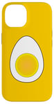 Coque pour iPhone 14 Costume d'Halloween en forme d'œuf dévié - Accessoire pour costume de chemise - Corne queue