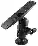 RAM Mounts Mount W/ 3'' X 11'' Base Short Arm