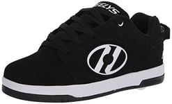 Heelys Men's Voyager (he100713) Nubuck Track Shoe, Black/White, 9 UK