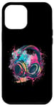 iPhone 12 Pro Max Headphones Music DJ Music Headphones Splash EDM Music Lover Case