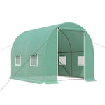 Greenhouse Polytunnel Walk-in Grow Plant Steel 3 x 2 M Outdoor