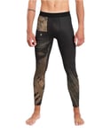 Venum, Gorilla Jungle Pantalon de Compression, Homme, S, Noir/Sable