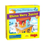 HABA My Very First Games Rhino Hero Junior Stacking and Matching Game for Kids