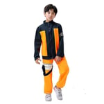 Cosplaykläder för pojkar Kostymer för barn Naruto Anime Kostym A 2XL(140-150CM)