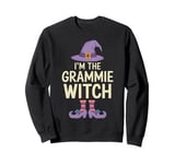 Halloween Witch Costume Gram Grandma Spooky Season Gift Sweatshirt