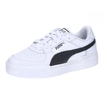 PUMA Unisex Kids Ca Pro Classic Jr Sneaker, Puma White Puma Black, 5 UK