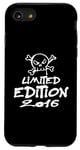 Coque pour iPhone SE (2020) / 7 / 8 Édition limitée 2016 Anniversaire 2016 Né 2016 Vintage