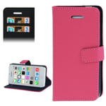 Phone Case (Flip Horizontal) For Apple iPhone 5C Pink / Magenta