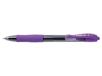 Stylo roller Encre Gel Pilot G2 RT 04 Grip Violet pointe moyenne