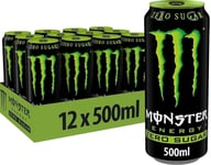 Monster Energy Original Zero Sugar 500ml Pack of 12