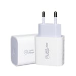 Snabbladdare för iPhone  11/12/13 USB-C PD 20W