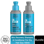 Bed Head By TIGI Mini Recovery Shampoo & Conditioner For Dry Hair Duo 100ml