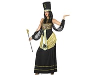 Atosa-54442 Princesse Atosa-54442-Costume-Déguisement Egyptienne XS-S-Adulte, Femme, 54442, Noir