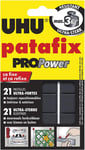 Set 21 Pastilles Adhésives Prédécoupées UHU Patafix Propower Pâte à Fixer 