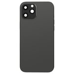 Clappio Frame + Battery cover for iPhone 12 Pro Graphite Grey rear window