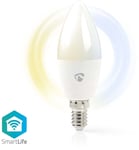 Nedis Wi-Fi Smart LED-pære E14 4,9W 2700-6500K