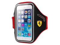 Ferrari Fescabp6bk, Armbands Skydd, Apple, Iphone 6/6S, 11,9 Cm (4.7"), Svart, Röd